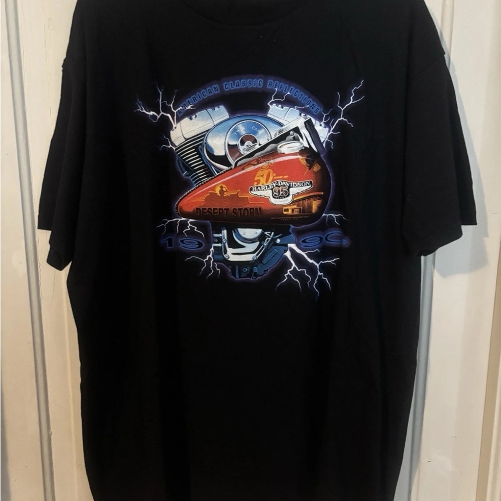 Vintage Harley Davidson T-shirt Desert  Storm Conrad’s Joliet Illinois IL 1998